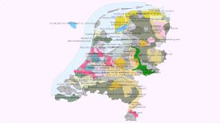 Topografie De 167 Nederlandse Landschappen [upl. by Supmart]