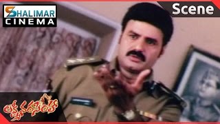 Lakshmi Narasimha Movie  Bala Krishna Warning To Prakash Raj Scene ll Aasin  Shalimarcinema [upl. by Alderson542]