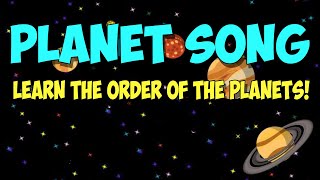 Planet Song Names of the Planets [upl. by Eedrahc]