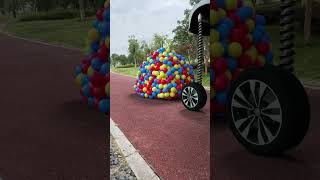 A new way for cars to pass obstacles Douyin Assistant Popular Coproduction Creative New Speci [upl. by Ad267]