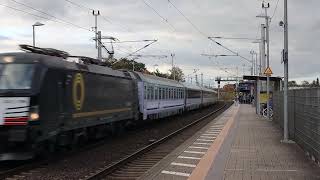 Durchfahrt von EC247 nach Warszawa Wschodnia in Erkner  Unterwegs mit TrainspottingDE193 [upl. by Nazler330]