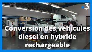 Venelles  conversion des véhicules diesel en hybride rechargeable [upl. by Bello]