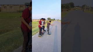 Public reactions epic and emotional😭inline skatesskatersskating shoesshortsyt shorts [upl. by Modestine401]