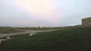 Spanish Bay bag pipes at Pebble Beach resort 2014 [upl. by Ahsiemal]