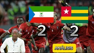 1x41🏟 GUINEA ECUATORIAL 2  2 TOGO ANÁLISIS [upl. by Eelrihs]