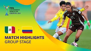 Mexico v Colombia  FIFA U20 Womens World Cup Colombia 2024  Match Highlights [upl. by Catarina]