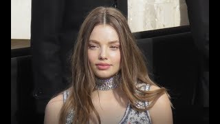 Kristine Froseth  Paris 6 march 2018 Fashion Week show Chanel mars [upl. by Ozzy]