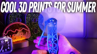 6 Cool 3D Printed Things For Summer  ELEGOO x ALL3DP Summer Necessities Creativity Challenge [upl. by Atenik]