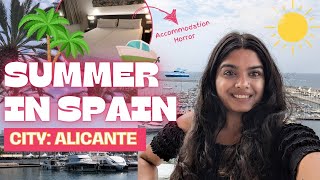 Summer in Alicante Spain Accommodation Nightmare amp Stunning Coastal Views  Travel Vlog [upl. by Liamaj725]