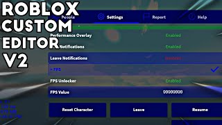 Roblox Custom Editor V2 Script OP  Removes Lags   Delta • Fluxus • Hydrogen [upl. by Nahtnoj388]