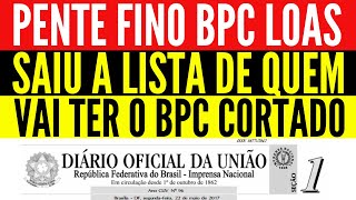 ALERTA GERAL BPC LOAS CONSULTE O SEU NOME E SAIBA O QUE FAZER PARA NÃO CANCELAREM O SEU BPC [upl. by Cerallua520]