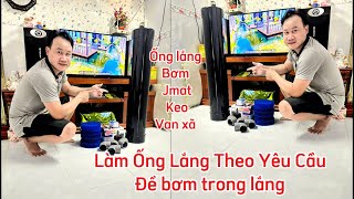 Thiết Kế Ống Lắng Hồ Cá Koi Theo Yêu Cầu  Giúp Nước Trong  Không Lo Vàng Nước  Nhân Vlog 1989 [upl. by Oilicec]