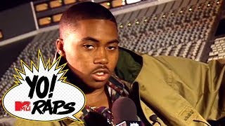 Nas  Interview  YO MTV Raps  MTV Music [upl. by Adnav]