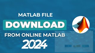 How to Download MATLAB File from Online MATLAB [upl. by Ignacio]