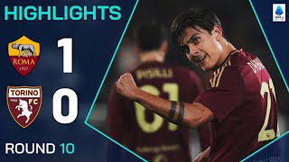 ROMATORINO 10  HIGHLIGHTS  Giallorossi bounce back with Dybala goal  Serie A 202425 [upl. by Oluap]