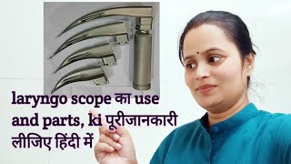 laryngoscope instruments and Its parts How to use it practical [upl. by Eiliah]