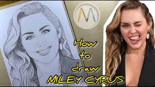 MILEY CYRUS drawing [upl. by Herald678]