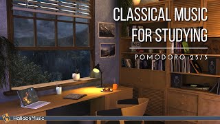 Classical Music for Studying  Pomodoro 255 [upl. by Sochor]