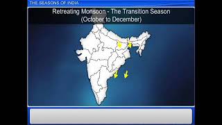 RETREATING MONSOON CLIMATE  CLASS IX SOCIAL SCIENCE GEOGRAPHY [upl. by Eruot177]