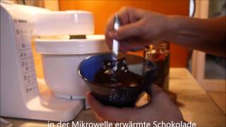 Rezept  Füllung für eine Herrentorte oder Motivtorte Teil 1 [upl. by Yedorb]