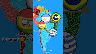 country balls pt 1 temporada 2 countryballs brasil memes shorts [upl. by Leinto]