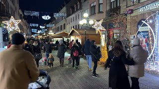 Les festivités de Noël à Sarreguemines ont commencé [upl. by Yntruoc]