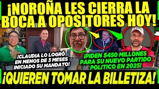 SÁBADAZO NOROÑA TUNDE ESTA NOCHE AL PRIAN ¡ANDAN LLORANDO DINERO DEL PUEBLO ¡CLAUDIA NO SE LOS DA [upl. by Cicenia]