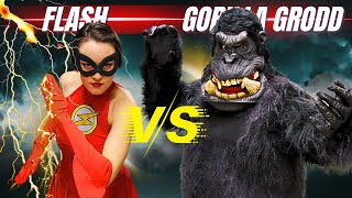 FLASH vs GORILLA GRODD [upl. by Borchers]