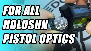 How to Change the Battery on a Holosun Pistol Optic [upl. by Laleb]