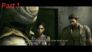 RESIDENT EVIL 5 part 1 [upl. by Retloc]