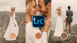 How To Create A Warm Autumnal Wedding Colour Grading Look In Lightroom Classic [upl. by Jennilee423]