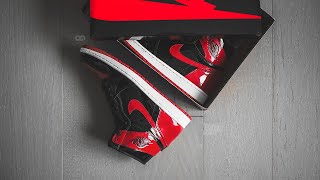 Air Jordan 1 Retro High OG quotPatent Bredquot Review amp OnFeet [upl. by Melia]