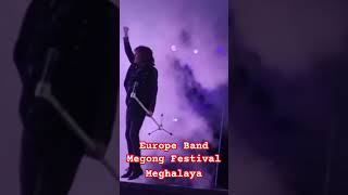 Europe Band Live at Meghalaya Megong Festival youtubeshorts youtubeshort [upl. by Aland]