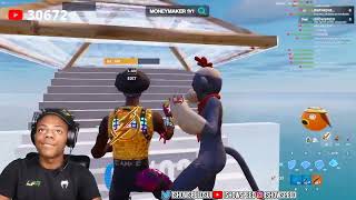 iShowspeed vs Moneymaker 1v1 in Fortnite  Speed gets very angry [upl. by Florio]