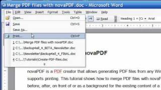 Create PDF files with doPDF [upl. by Hyacinth354]