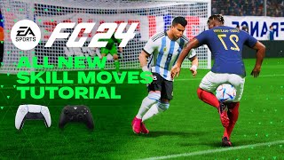 FC 24  ALL NEW SKILL MOVES TUTORIAL  Xbox amp Playstation [upl. by Luci99]