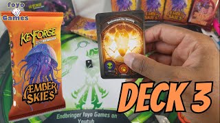 KeyForge  Aember Skies  Deck 3 [upl. by Etteraj]