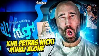 KIM PETRAS ft NICKI MINAJ  ALONE MUSICIAN REACTS [upl. by Rexanne671]