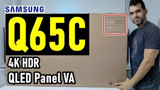 SAMSUNG Q65C QLED UNBOXING Y REVIEW COMPLETA  Smart TV 4K  ¿Lo recomiendo [upl. by Atnima]