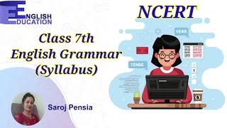 Class 7th English Grammar Syllabus Ncert [upl. by Apfel]