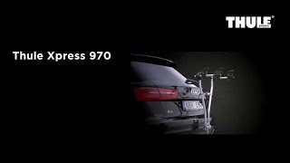 Thule Xpress Pro 970  Towbar Bike Carrier [upl. by Annocahs]