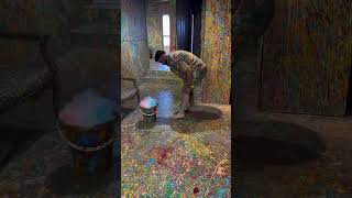 he tried to clean hard paint shortsvideo [upl. by Hunsinger700]