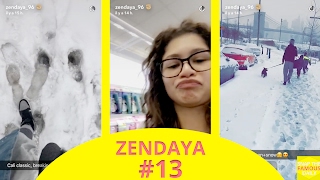 Zendaya hanging out in town  snapchat  february 9 2017 [upl. by Bruner557]