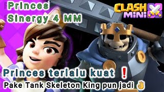 Princes terlalu kuat sinergy 4 mm sama SK Clash Mini [upl. by Asoramla]