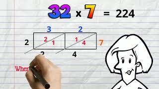 Lattice Method Multiplication [upl. by Ahsyen149]