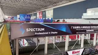 The only one specified led display provider for the Canton Fair ledscreen exhibition cantonfair [upl. by Wall645]