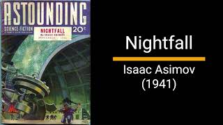 Nightfall  Isaac Asimov Short Story [upl. by Eirelav]