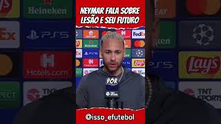 Neymar fala sobre sua lesão e futuro na seleção futebol neymar neymarbrasil futebolbrasileiro [upl. by Ahsakat]