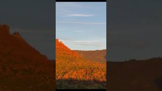 Morning Gratitude Meditation  View of Sedona  Sunrise  Calm  Peace  2 Minute Meditation [upl. by Enihpled]