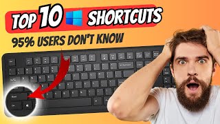 10 Most Useful Windows Keyboard Shortcuts⚡  Make yourself PRO 2024 [upl. by Notnelc]